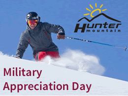Dec 14th: Military Appreciation Day @ Hunter Mtn