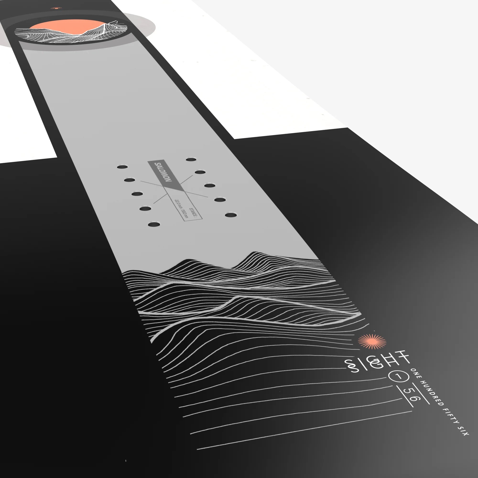Salomon sight top wide snowboard