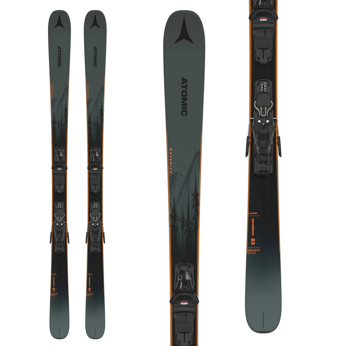 Atomic Maverick 83R Skis + M10 Bindings (2024)