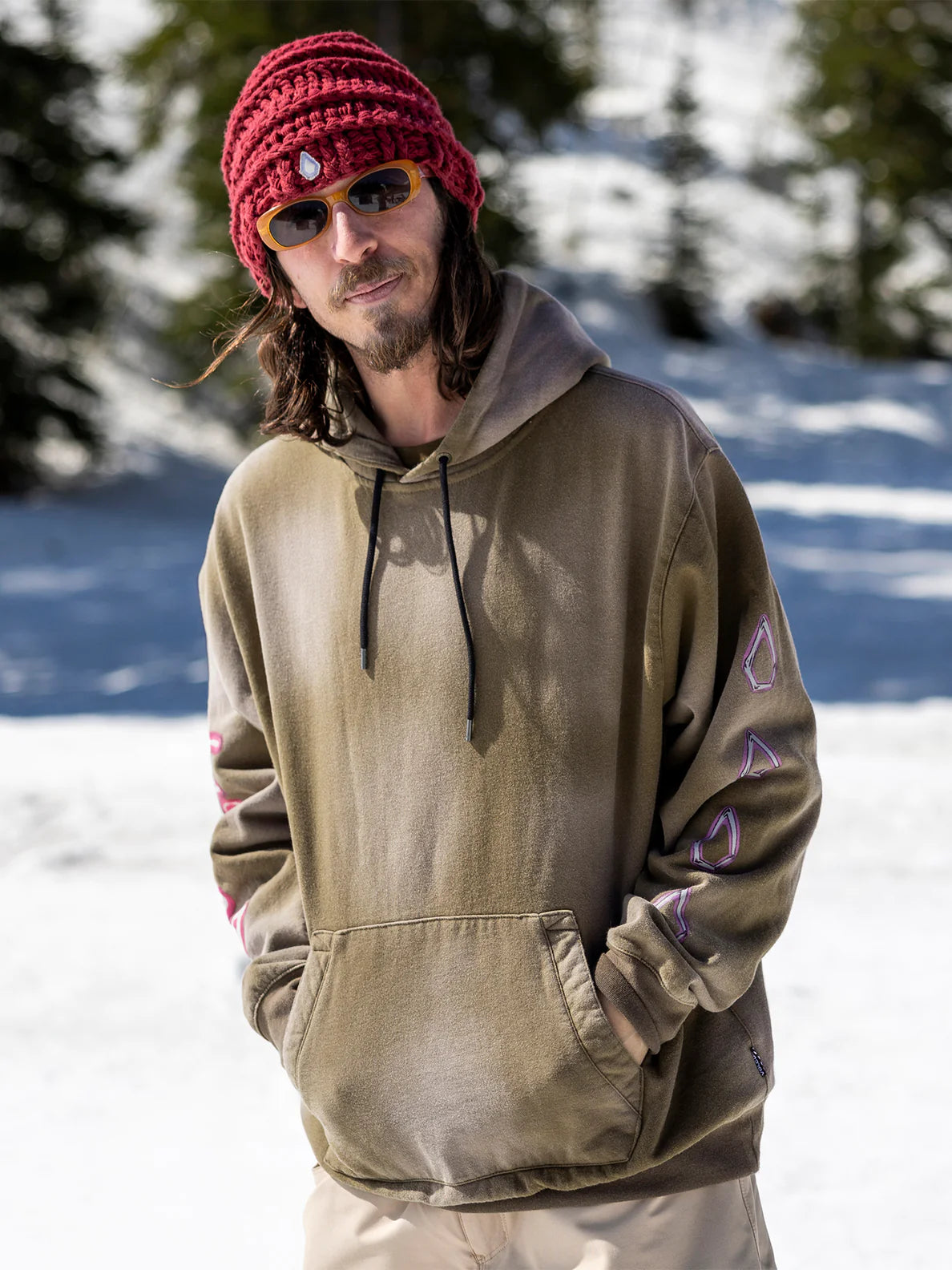 Volcom top tech hoodie