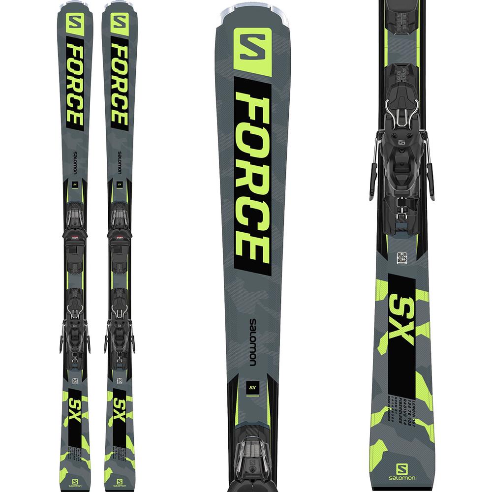Salomon S/Force SX Skis + M10 Bindings Combo (2023) - 150 cm