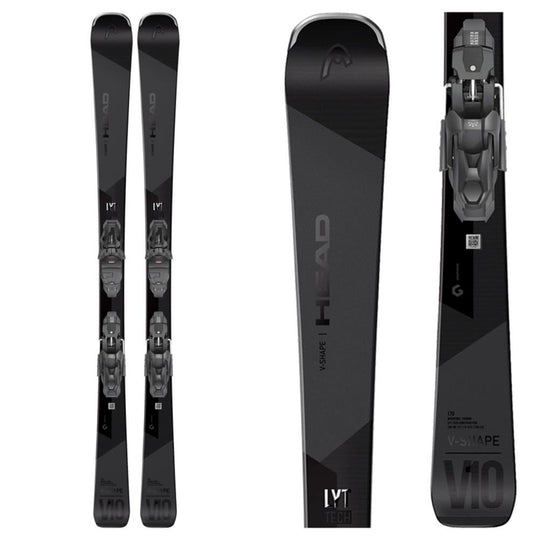 Head Shape e-V10 Skis + PRD 12 Bindings System (2023) - 170cm