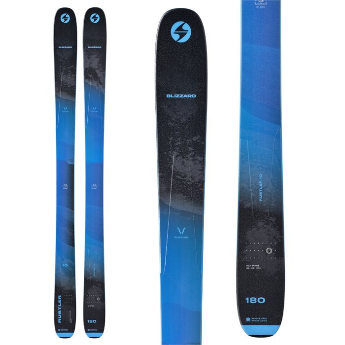 Blizzard Rustler 10 Skis (2023) - 180 cm